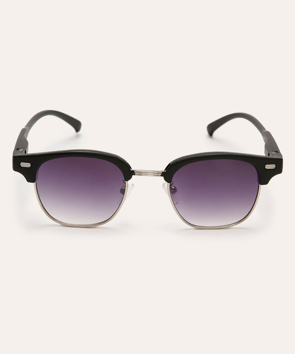 óculos de sol unissex triton oval preto