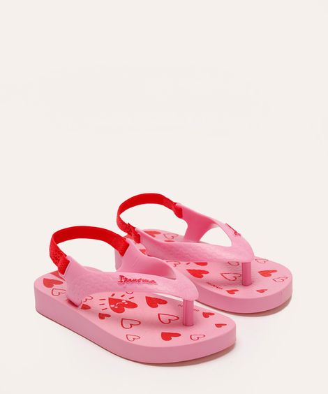 chinelo infantil classic baby rosa
