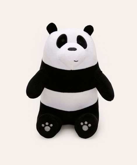 pelúcia panda urso sem curso colorido