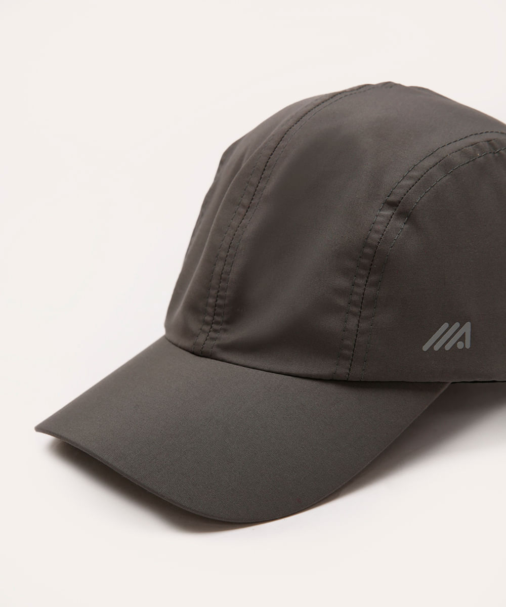 boné básico proteção uv esportivo ace cinza