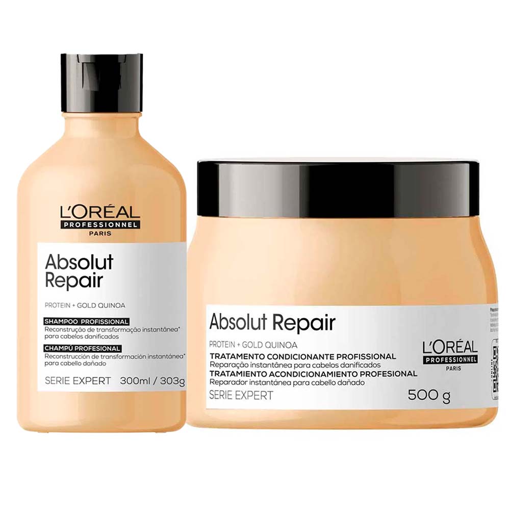 LOréal Professionnel Absolut Repair Kit Shampoo + Máscara