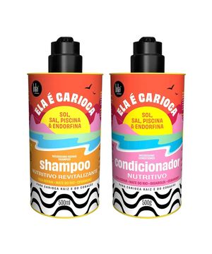 Lola Cosmetics Ela é Carioca Kit - Shampoo Nutritivo + Condicionador Nutritivo