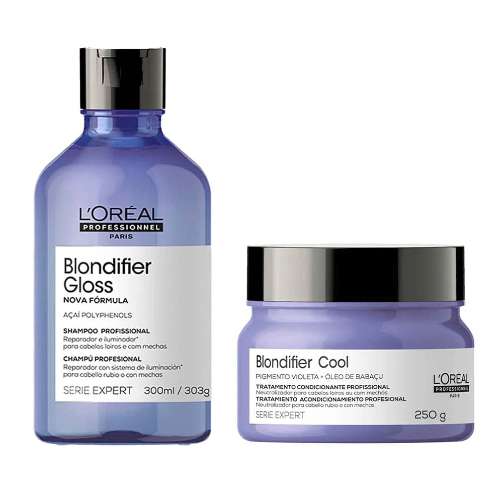 LOréal Professionnel Blondifier Kit – Shampoo + Máscara