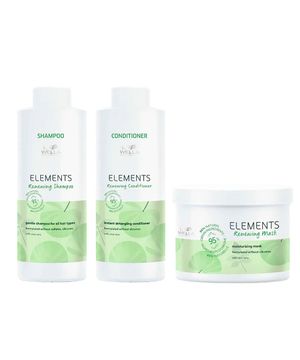 Wella Professionals Elements Renewing Kit – Shampoo + Máscara + Condicionador