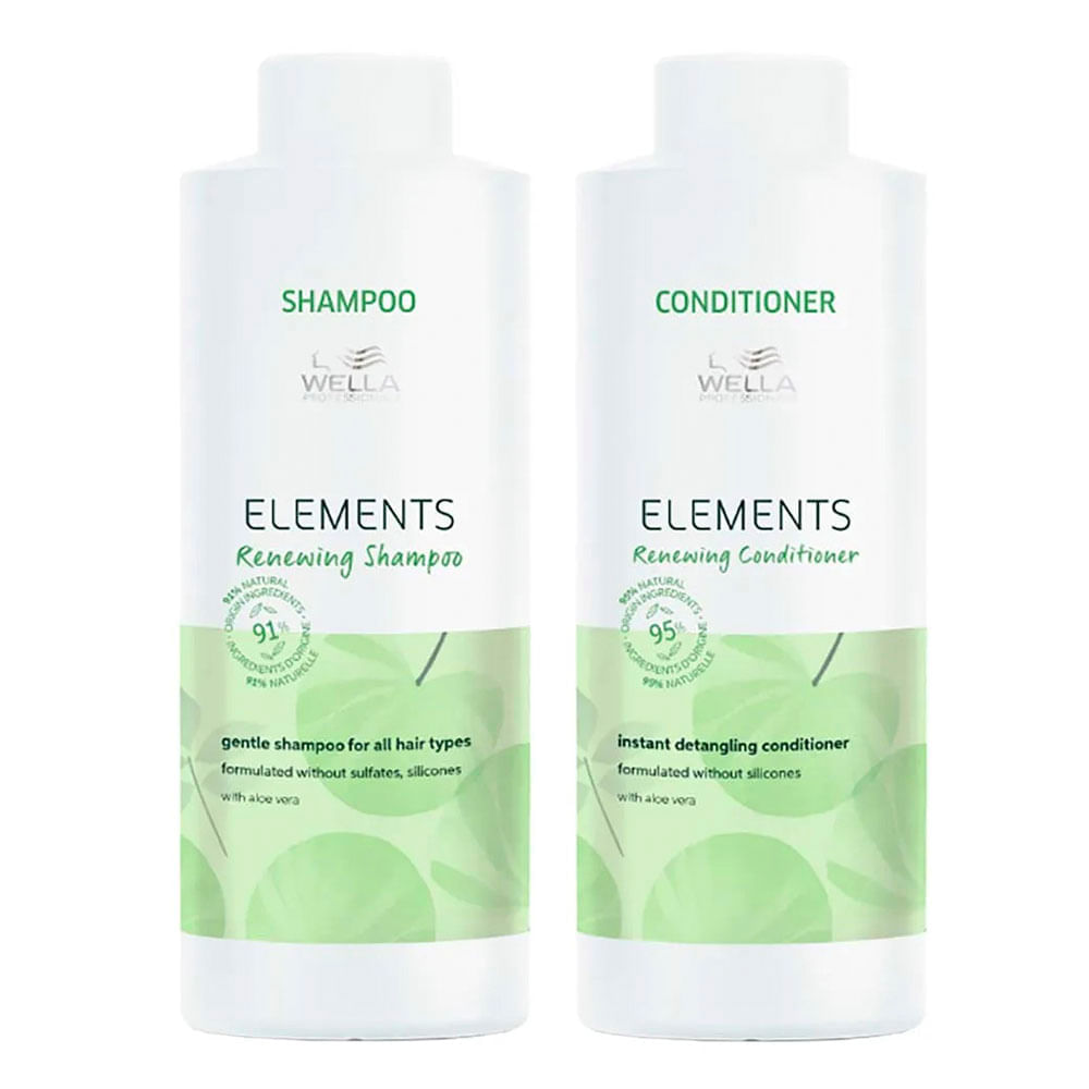 Wella Professionals Elements Renewing Kit – Shampoo + Condicionador