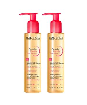 Bioderma Sensibio Cleansing Oil Kit com 2 unidades