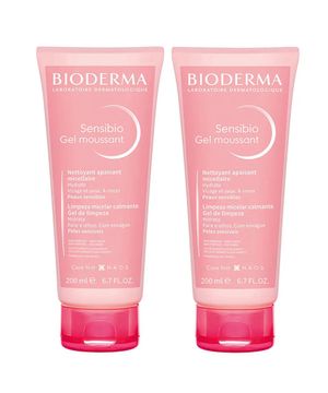 Bioderma Sensibio Gel Moussant Kit com 2 unidades de 200ml