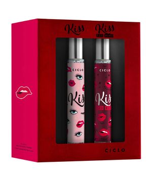 Ciclo Fragrance Kiss You More Kit Deo Colonia Feminina Deo Colônia Kiss