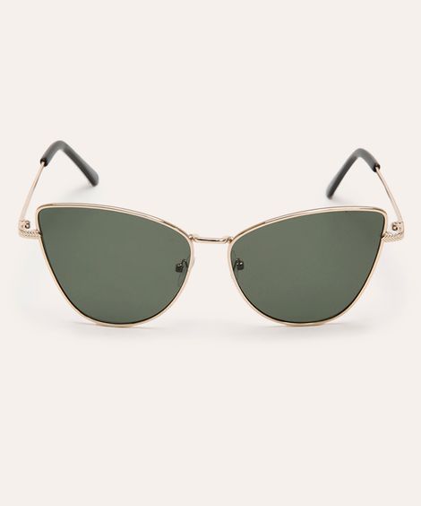 óculos de sol triton gatinho dourado