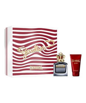 Jean Paul Gaultier Scandal Kit Perfume Masculino For Him EDT All Over Gel de Banho