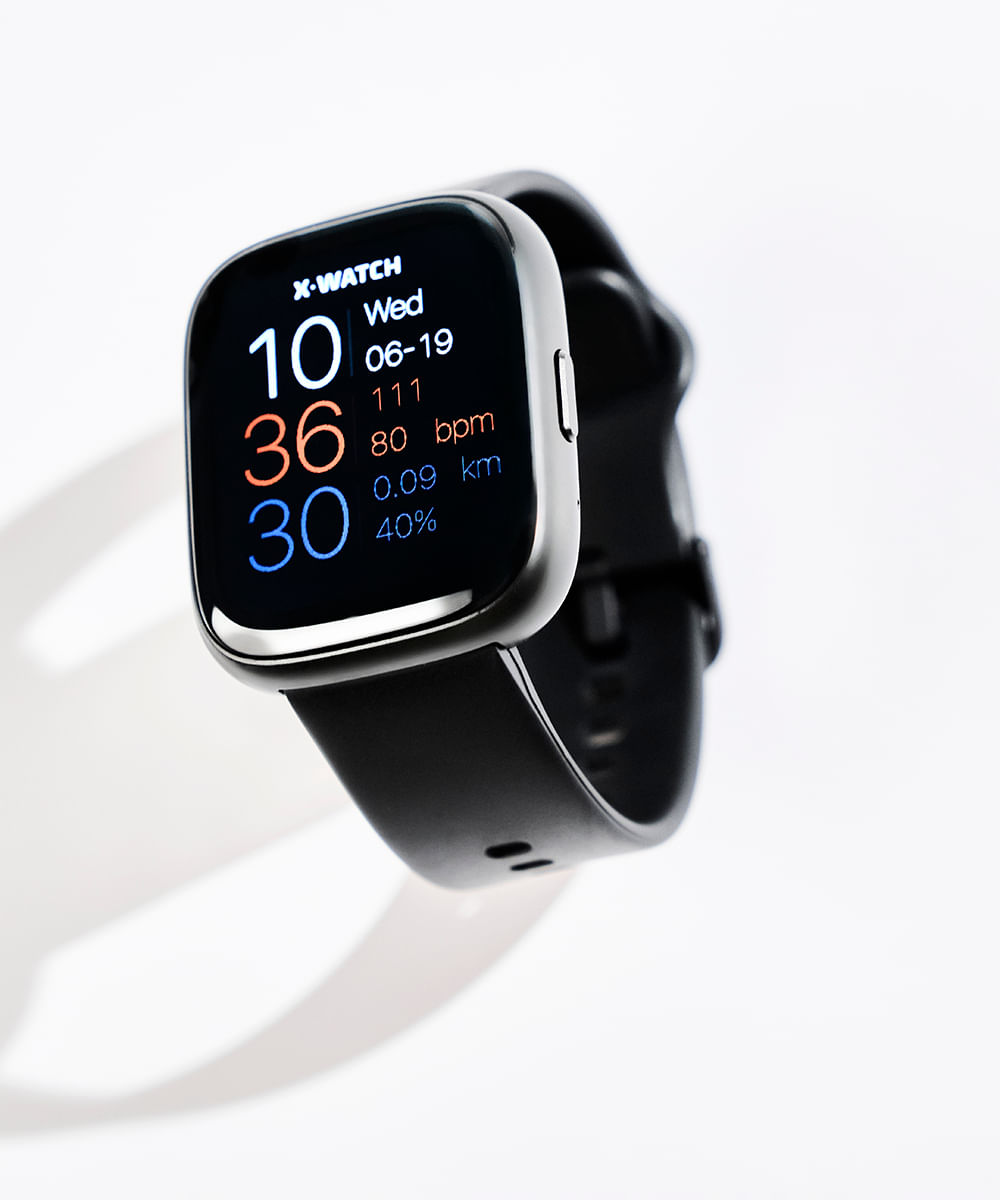 relógio masculino smartwatch com visor touch faz e recebe ligações preto