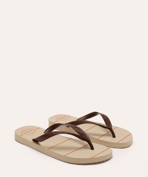 chinelo havaianas essential bege