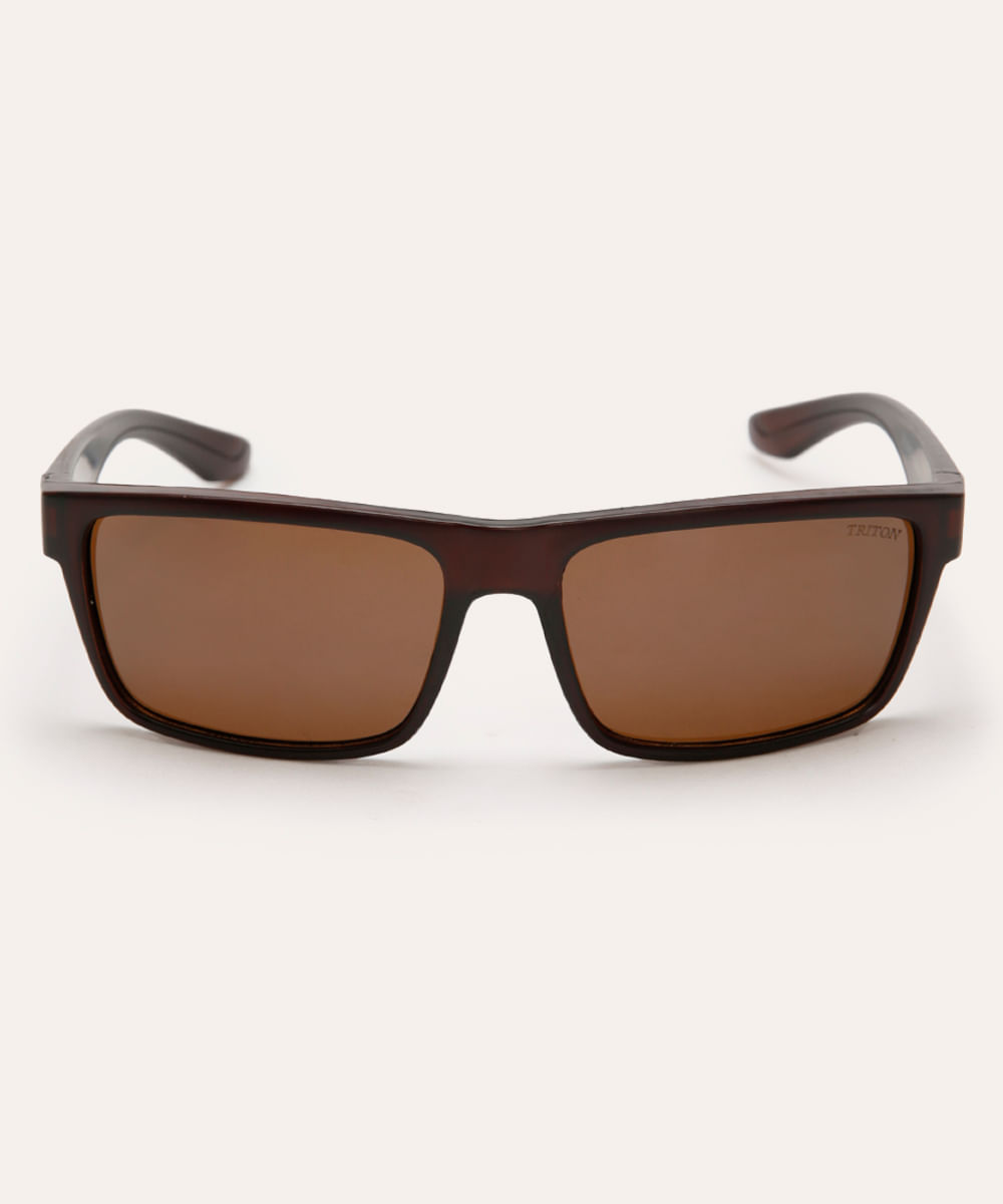 óculos de sol triton esportivo marrom
