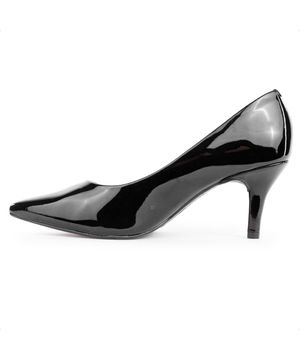 Scarpin Vizzano Salto Medio Verniz Feminino