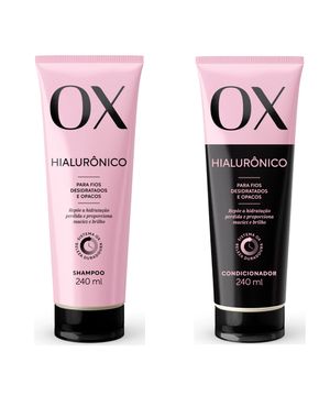 kit OX hialurônico shampoo e condicionador 240ml