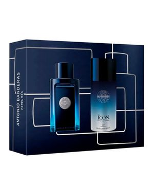 kit the icon banderas eau de toilette 100ml e desodorante 150ml