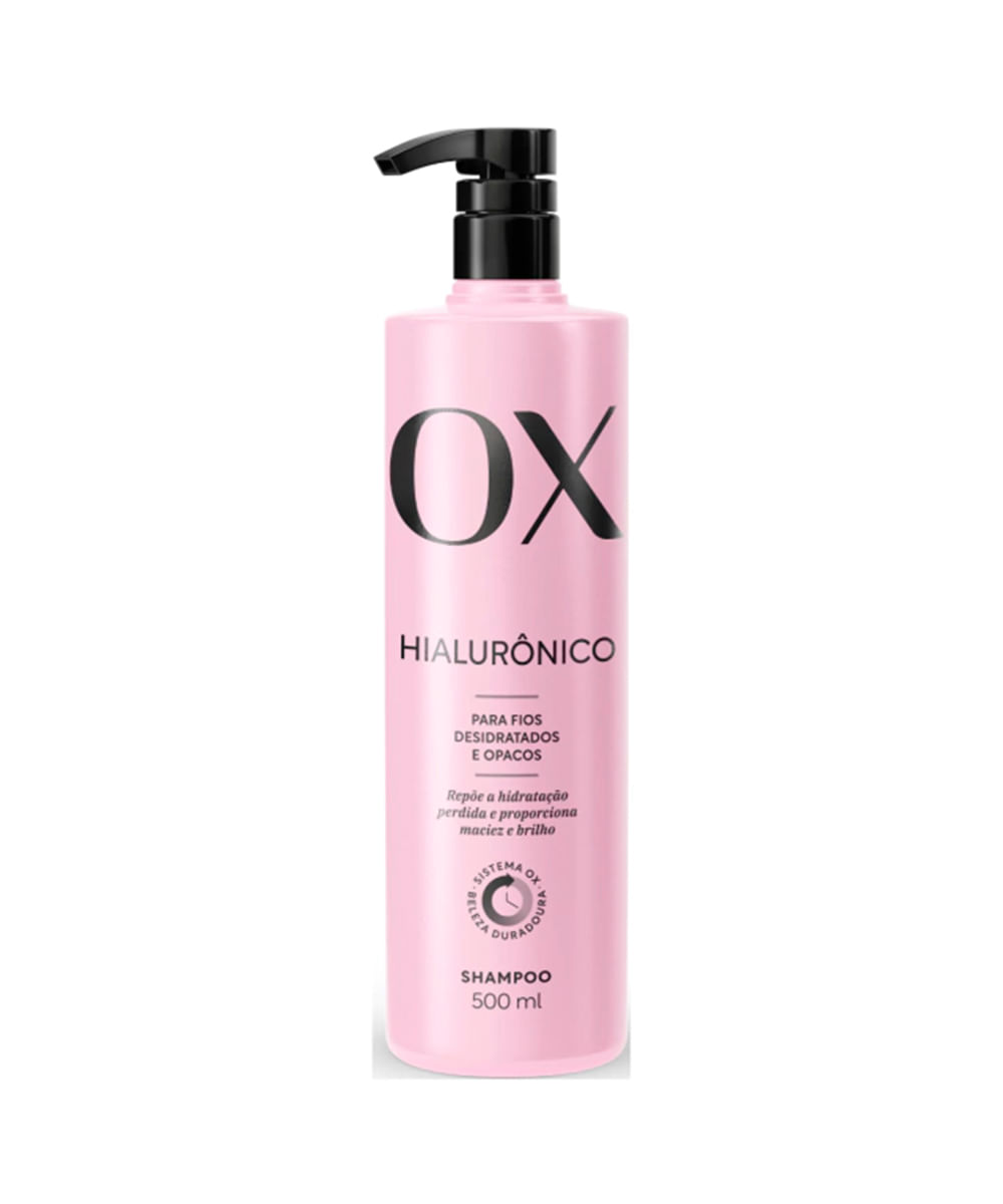 shampoo OX hialurônico 500ml