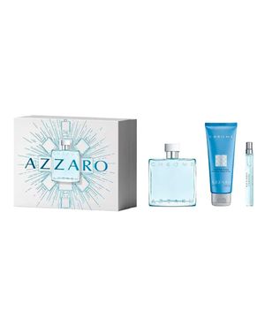 kit azzaro chrome perfume eau de toilette travel size