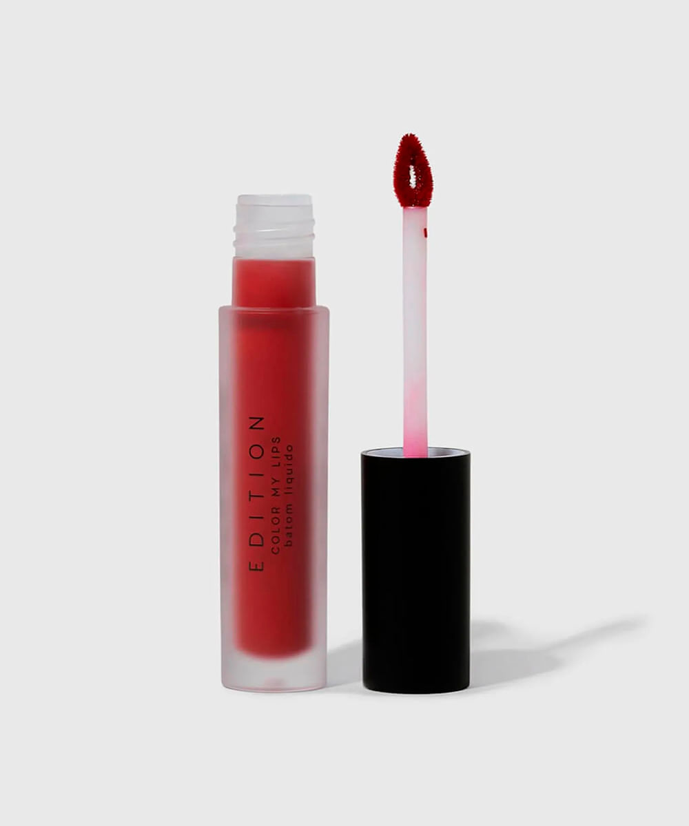 batom líquido oceane color my lips edition real deal