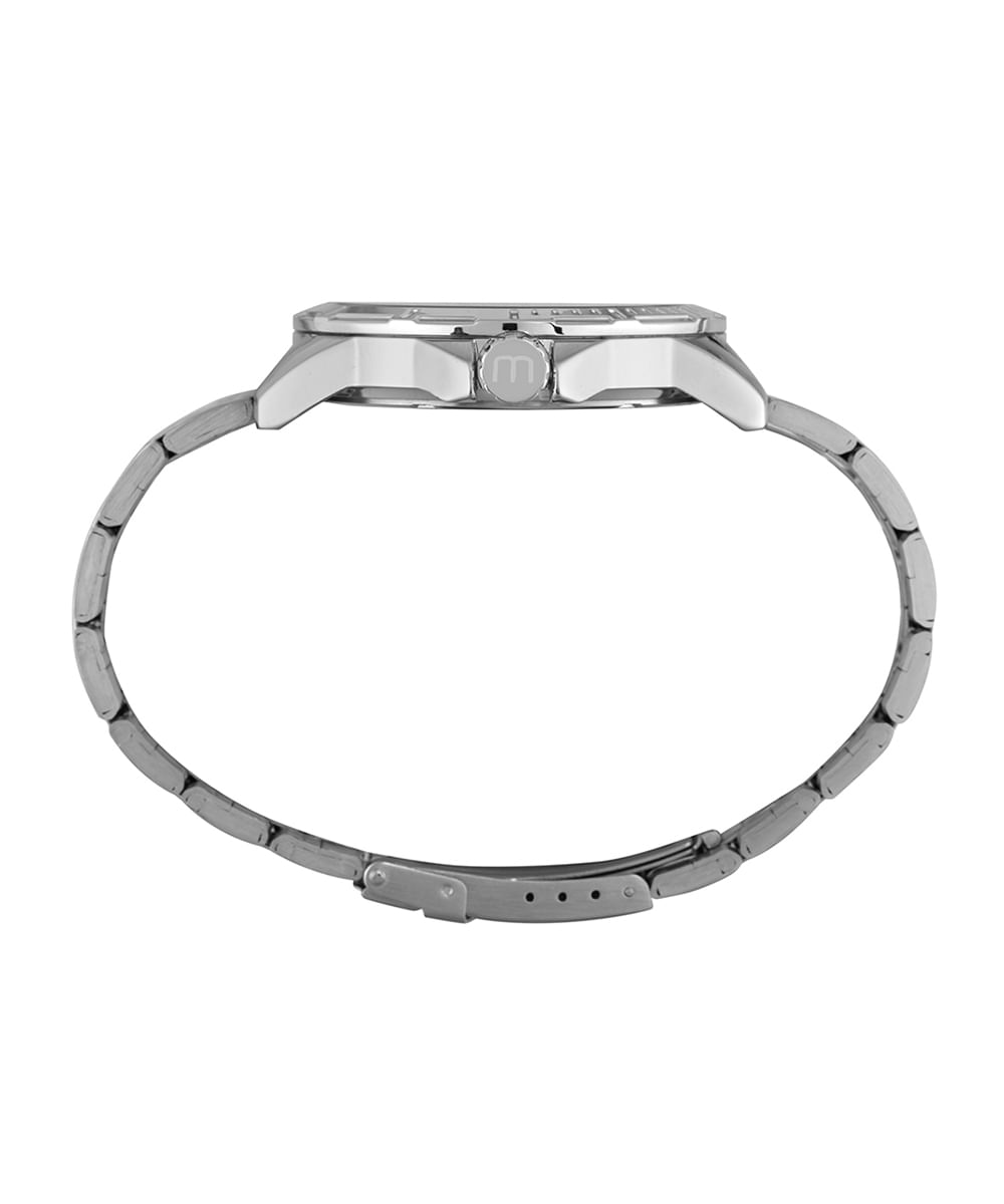 relógio analógico mondaine 99735G0MVNE2KB prateado