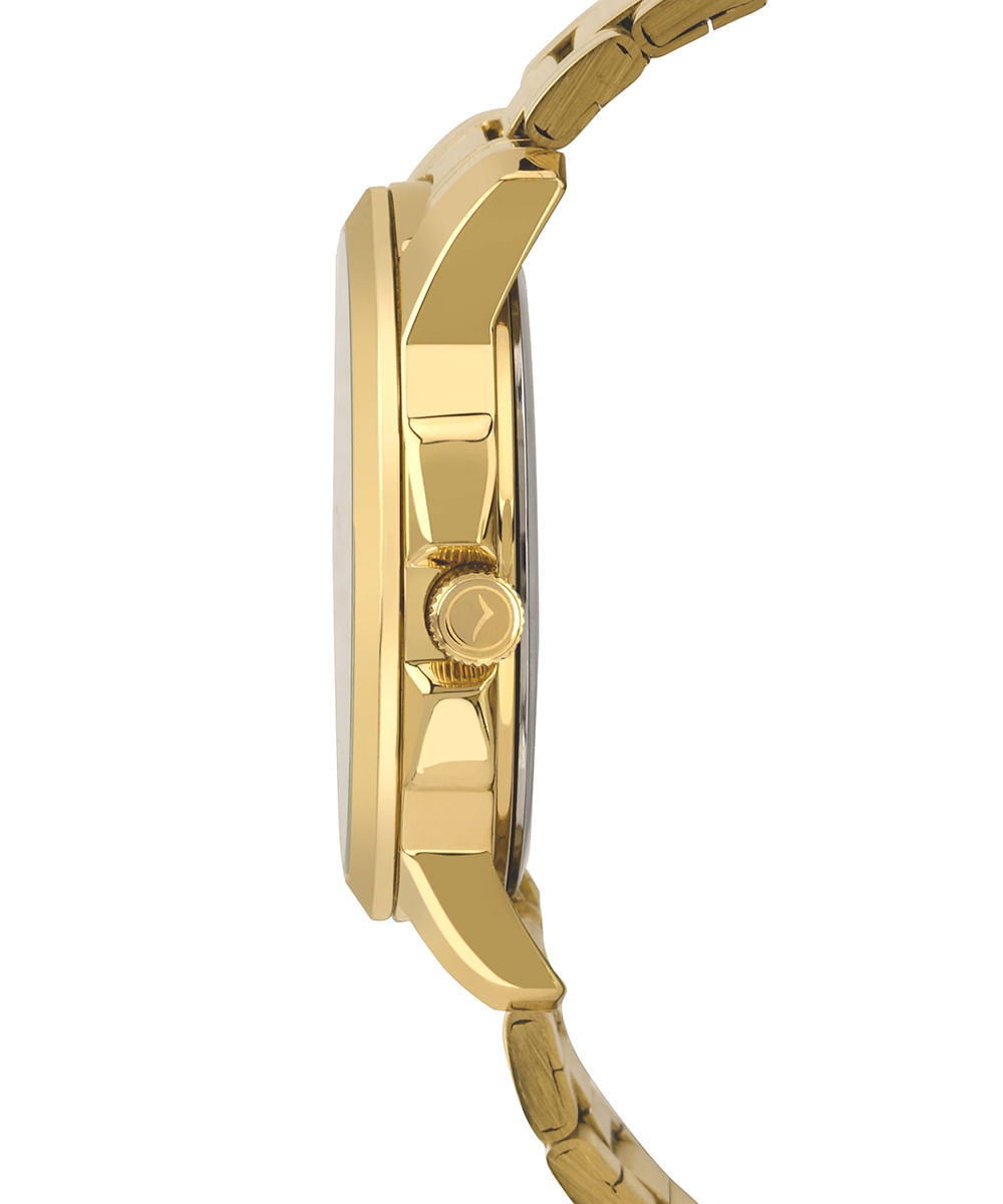 relógio analógico condor CO2115MWY dourado