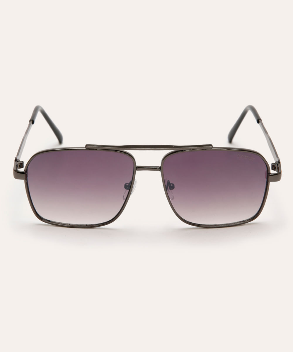 óculos de sol triton aviador cinza