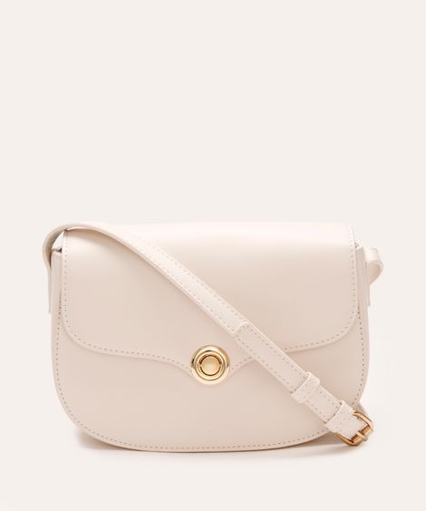 bolsa tira colo com fecho de metal off white