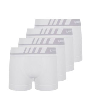 Kit com 4 Cuecas Infantil Boxer Lupinho 136-001