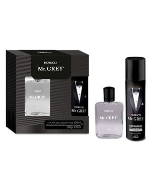 Kit Fiorucci Mr Grey Colonia 100ml e Desodorante 170ml Único