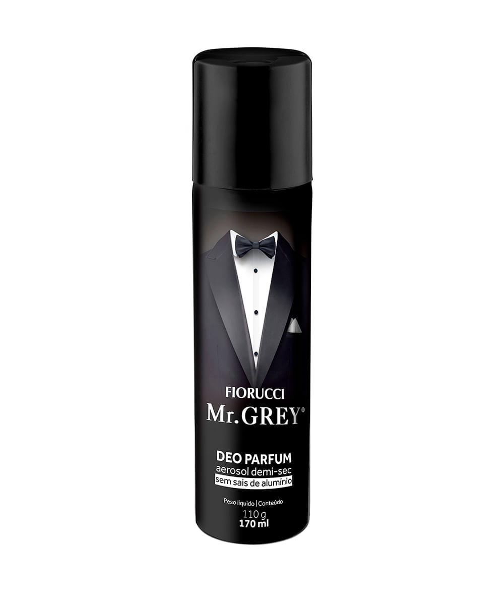 Kit Fiorucci Mr Grey Colonia 100ml e Desodorante 170ml Único