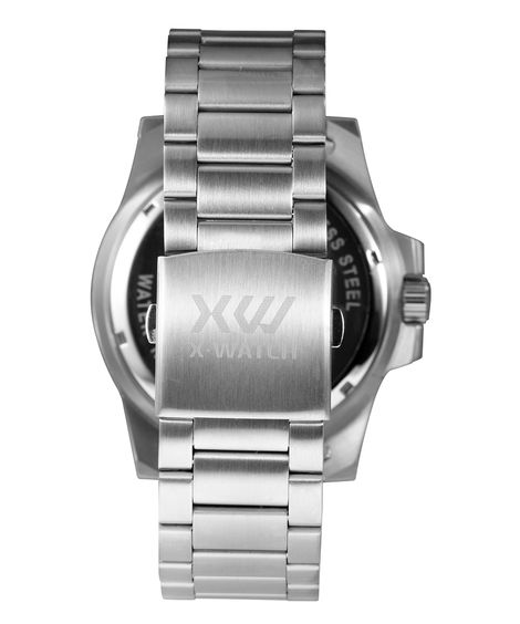 relógio analógico x watch XMSS1057 prateado