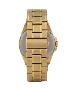 relógio analógico orient MGSS1143 dourado