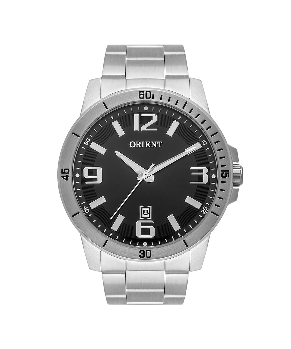 relógio analógico orient MBSS1419P2SX prateado
