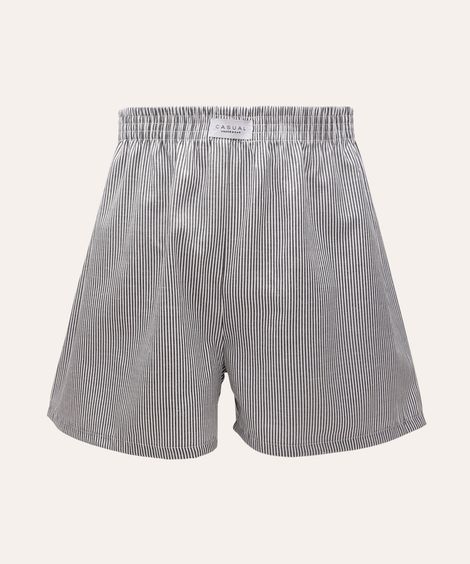 cueca samba canção listrada preta