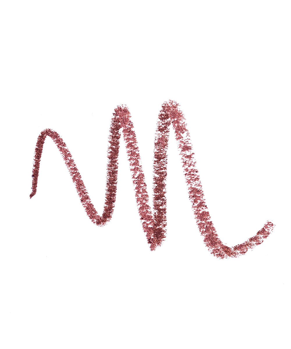 lápis retrátil ruby kisses em gel à prova d'água glittery burgundy vinho