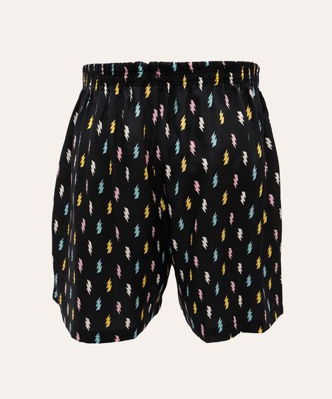 cueca samba canção de viscose raios preta