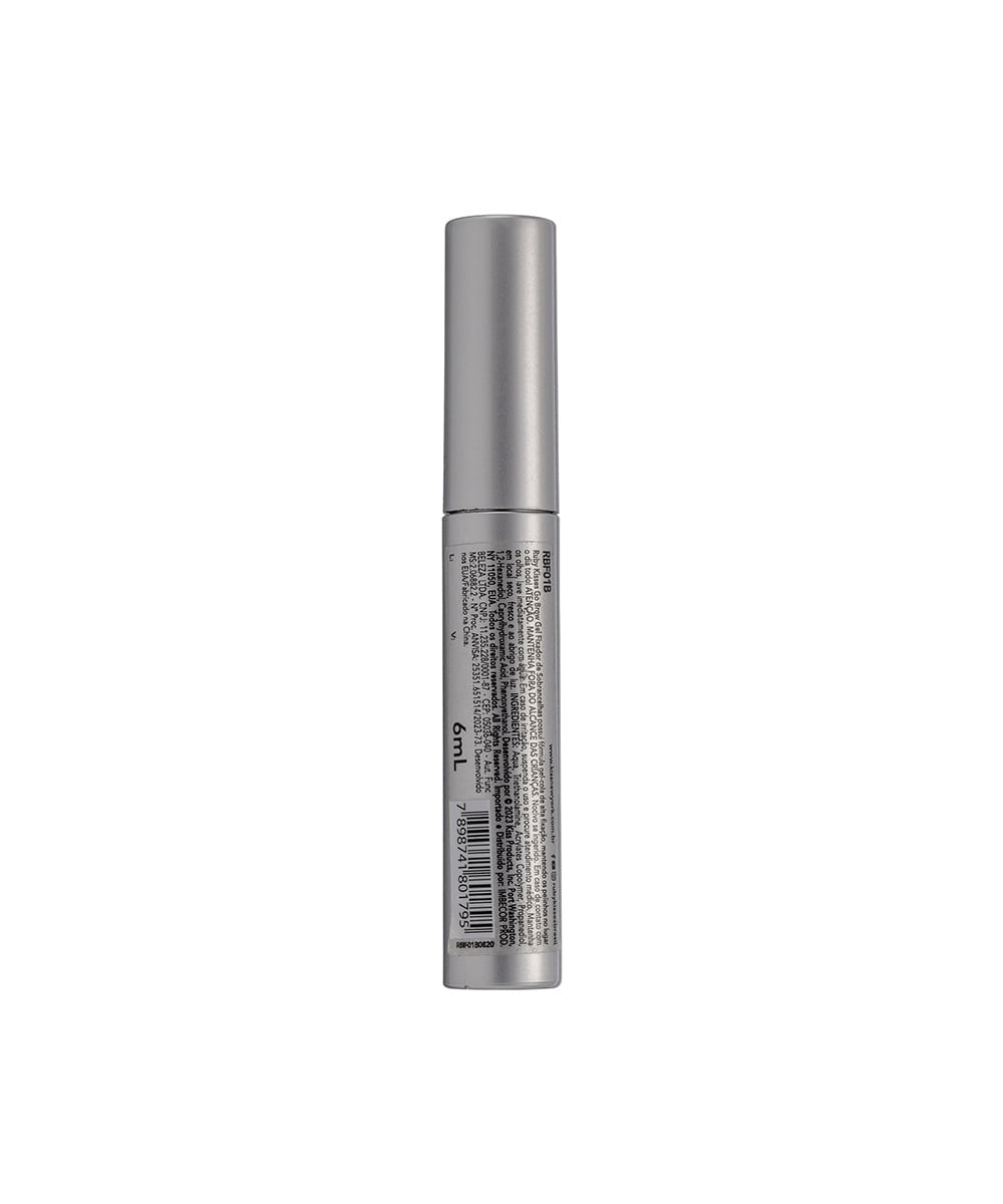 go brow ruby kisses gel fixador de sobrancelhas incolor