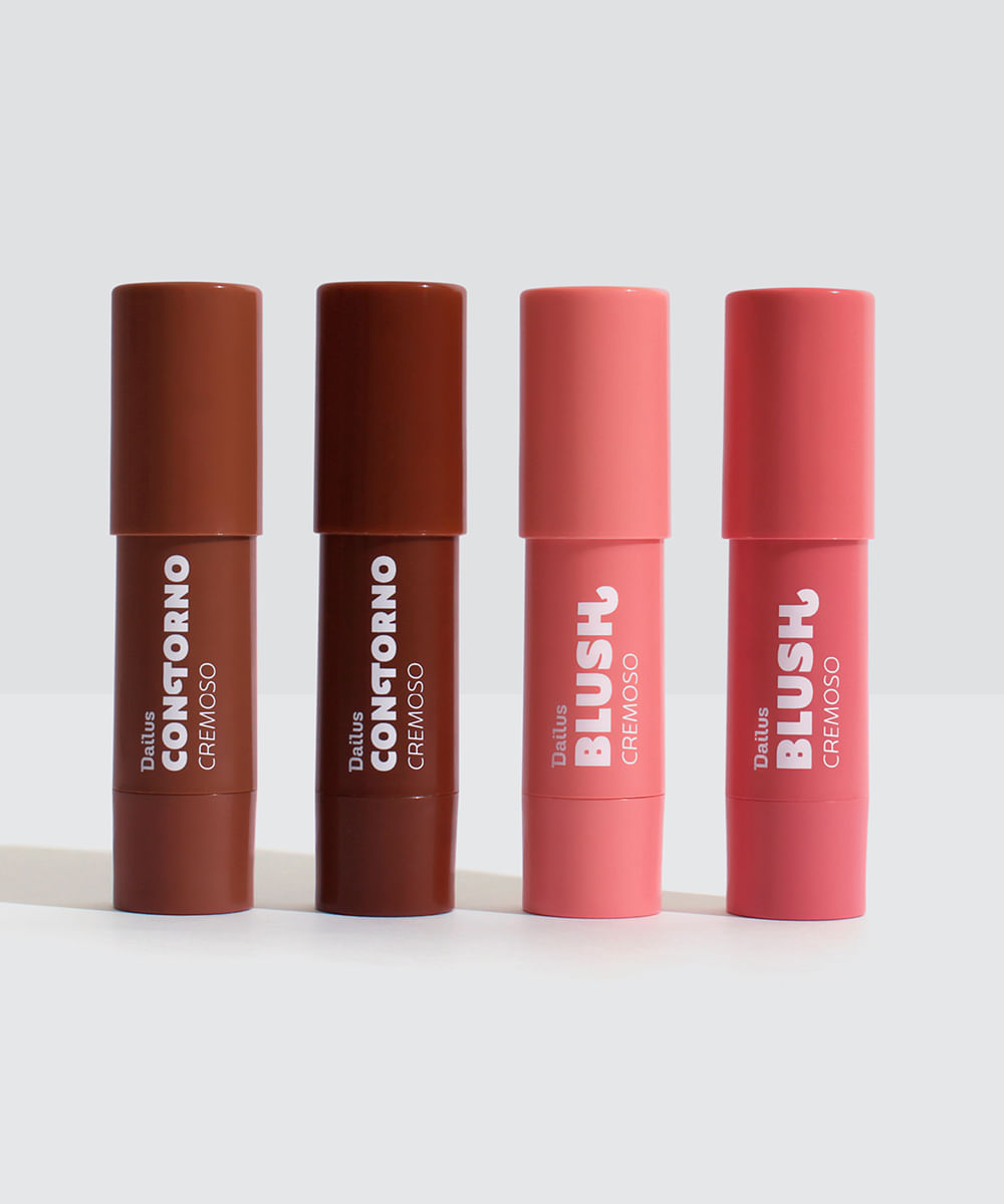 blush em stick dailus pessêgo rosa