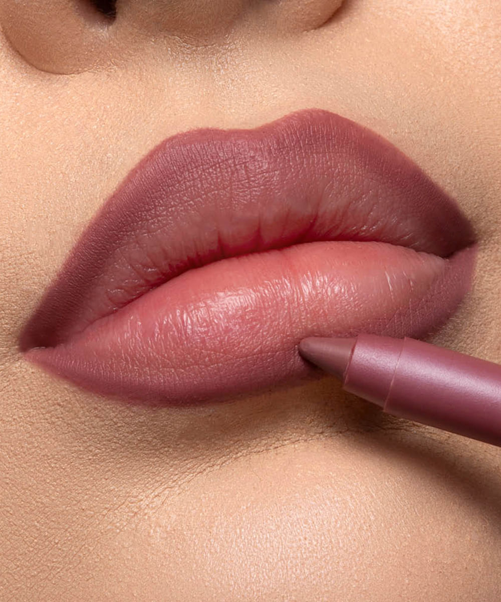 lápis apontável dailus para contorno labial mauva rosa
