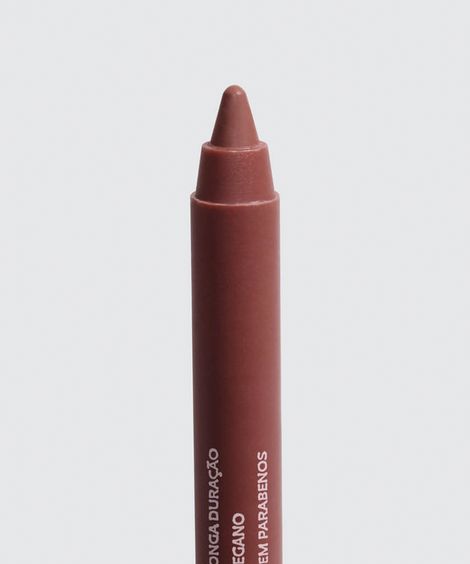 lápis apontável dailus para contorno labial taupe vermelho