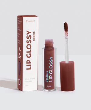 lip glossy dailus cookie marrom