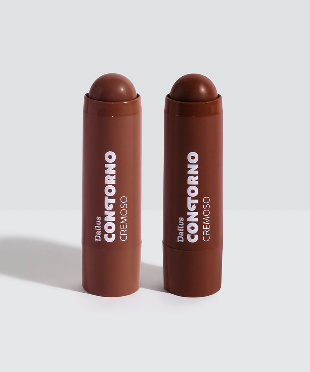 contorno em stick dailus cacau marrom