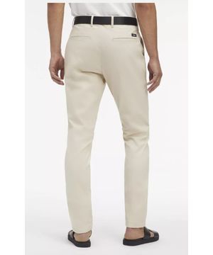 Calça Masculina Chino Slim Calvin Klein Off White