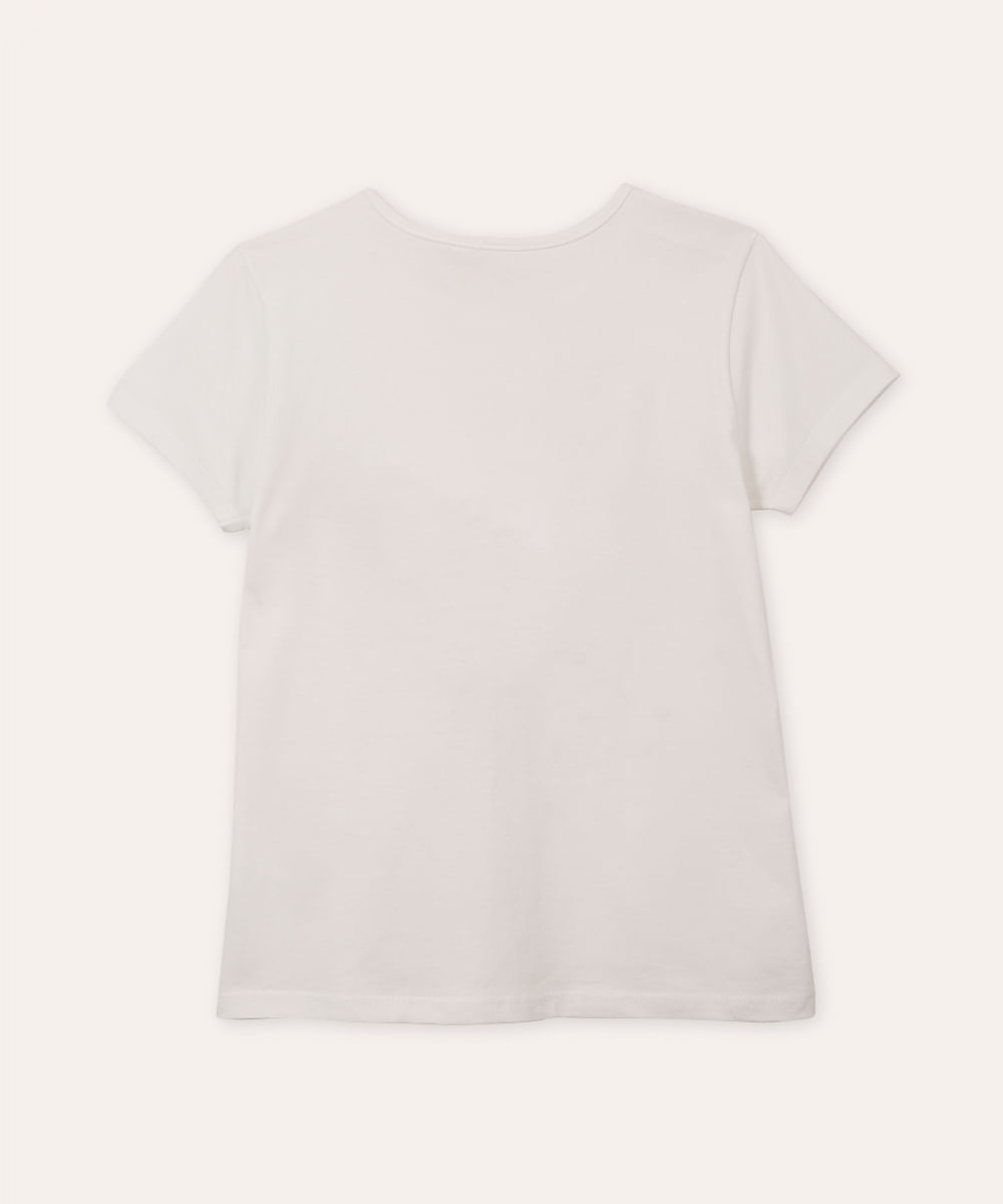 blusa infantil manga curta borboleta let it shine rosa