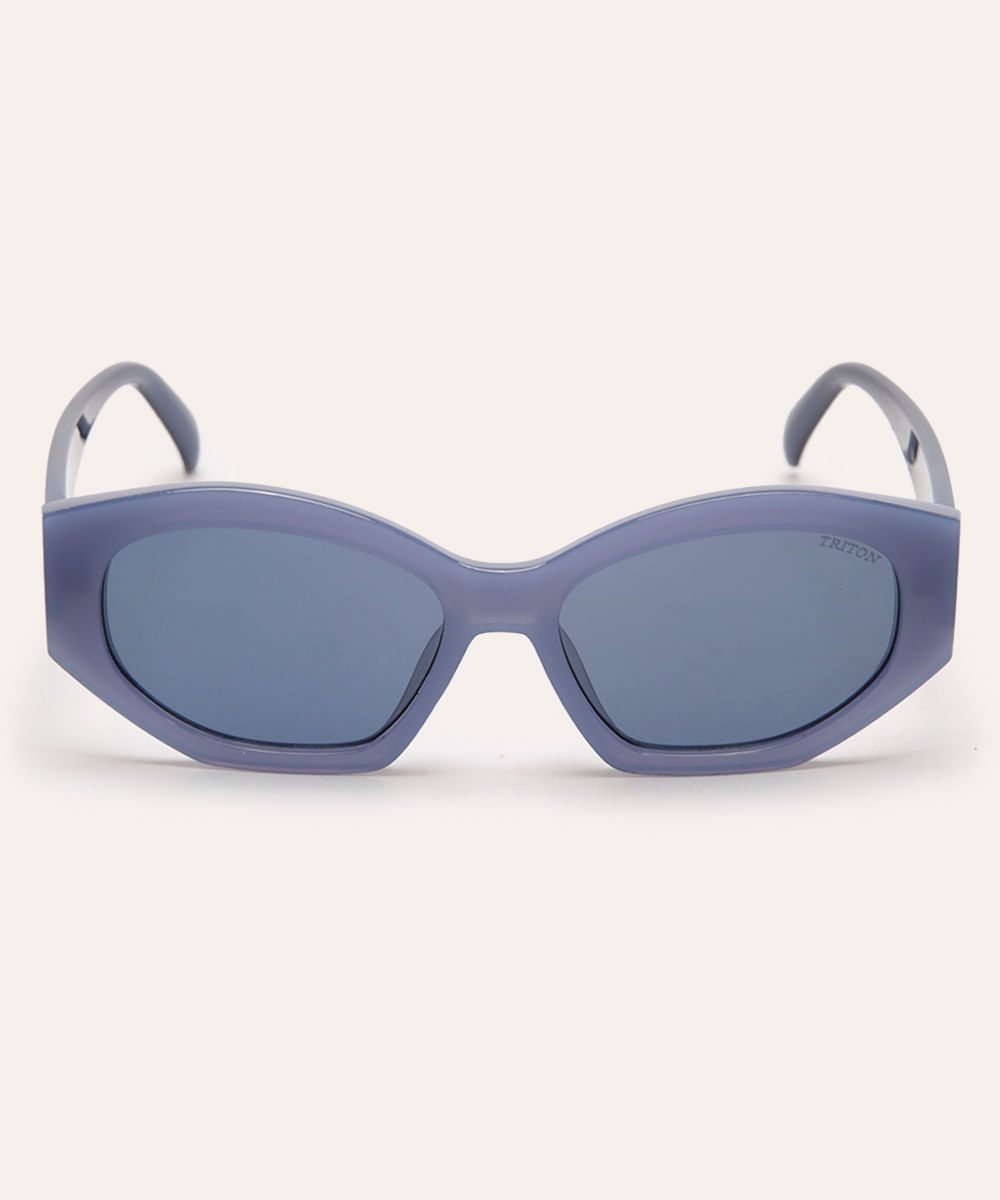 óculos de sol gatinho triton azul
