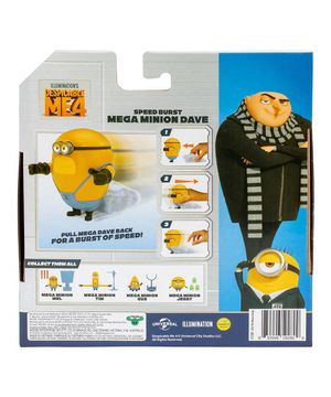 Figura Col 10cm Meu Malvado Favorito 4 Mega Minion Dave