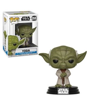 Boneco Funko POP! Star Wars Clone Wars Yoda