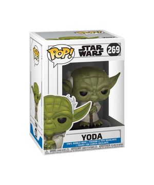 Boneco Funko POP! Star Wars Clone Wars Yoda