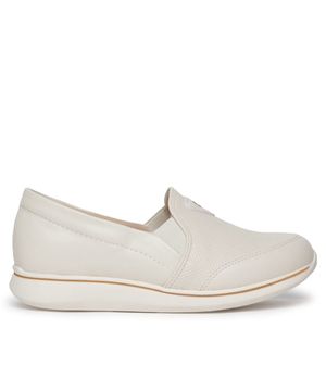 Tênis Feminino Modare Slip On Off White