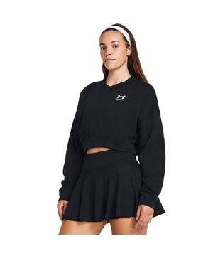 Moletom Feminino Under Armour Rival Terry Oversized Cropped